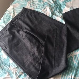 Gray Plaid Men’s Pants